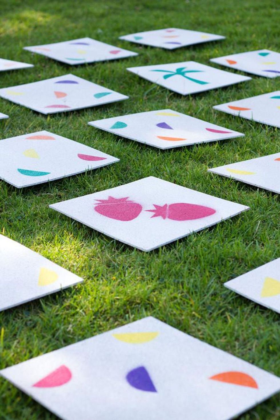 yard matching game