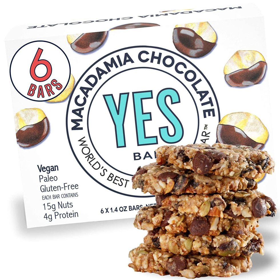 Yes Bar Macadamia Chocolate healthy snacks for your week