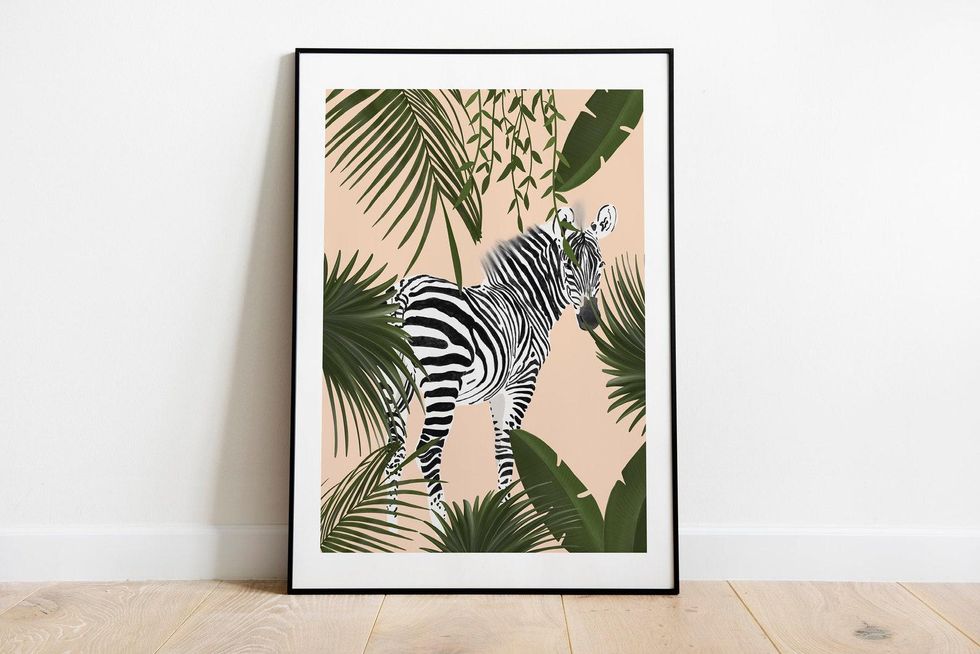 zebra art