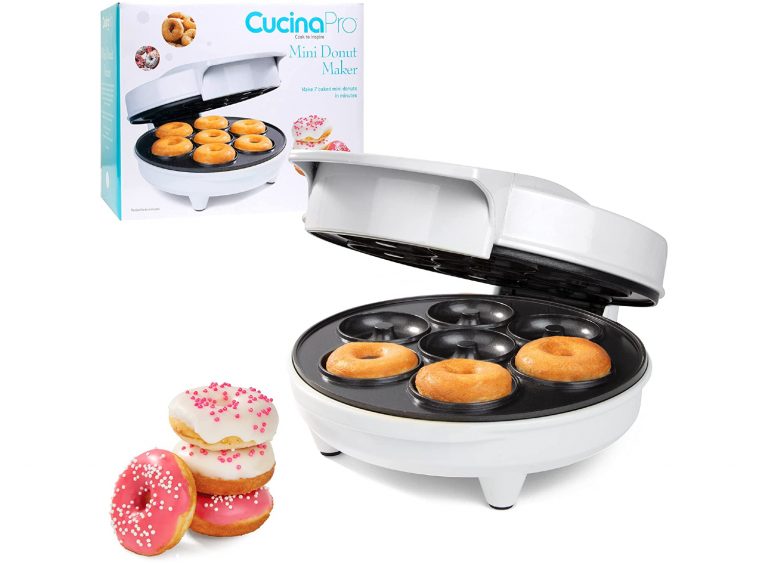 Mini Donut Maker Machine for Holiday, Kid, Breakfast or Snack