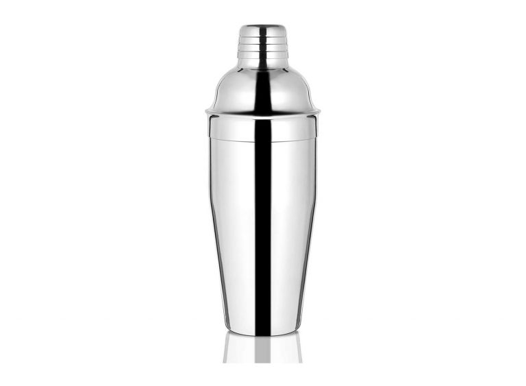 True Cocktail Shaker With Recipes For Cocktails And Ounce Measurements,  Built-in Strainer, 16 Oz, Clear Plastic : Target
