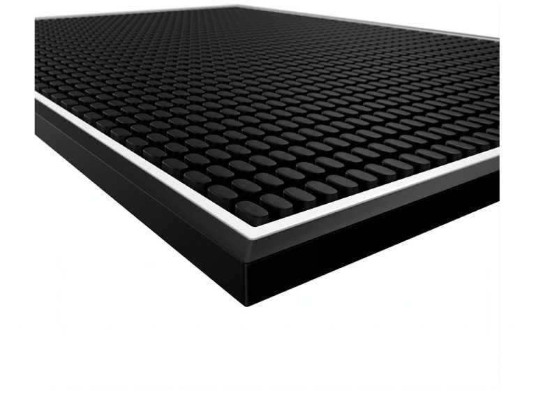 Rubber Bar Service Mat - Spill Mat for Counter Top, Non Slip 12 inches x 18  inches