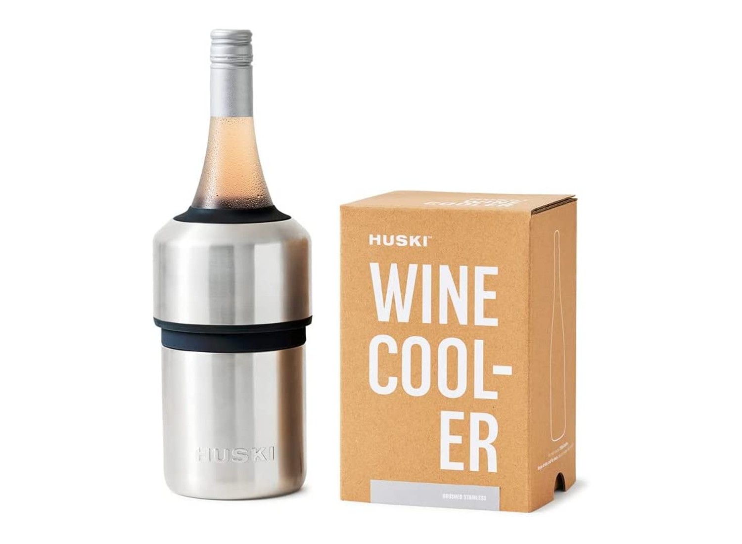  Wine Enthusiast Double Walled Iceless Wine Bottle Chiller: Home  & Kitchen