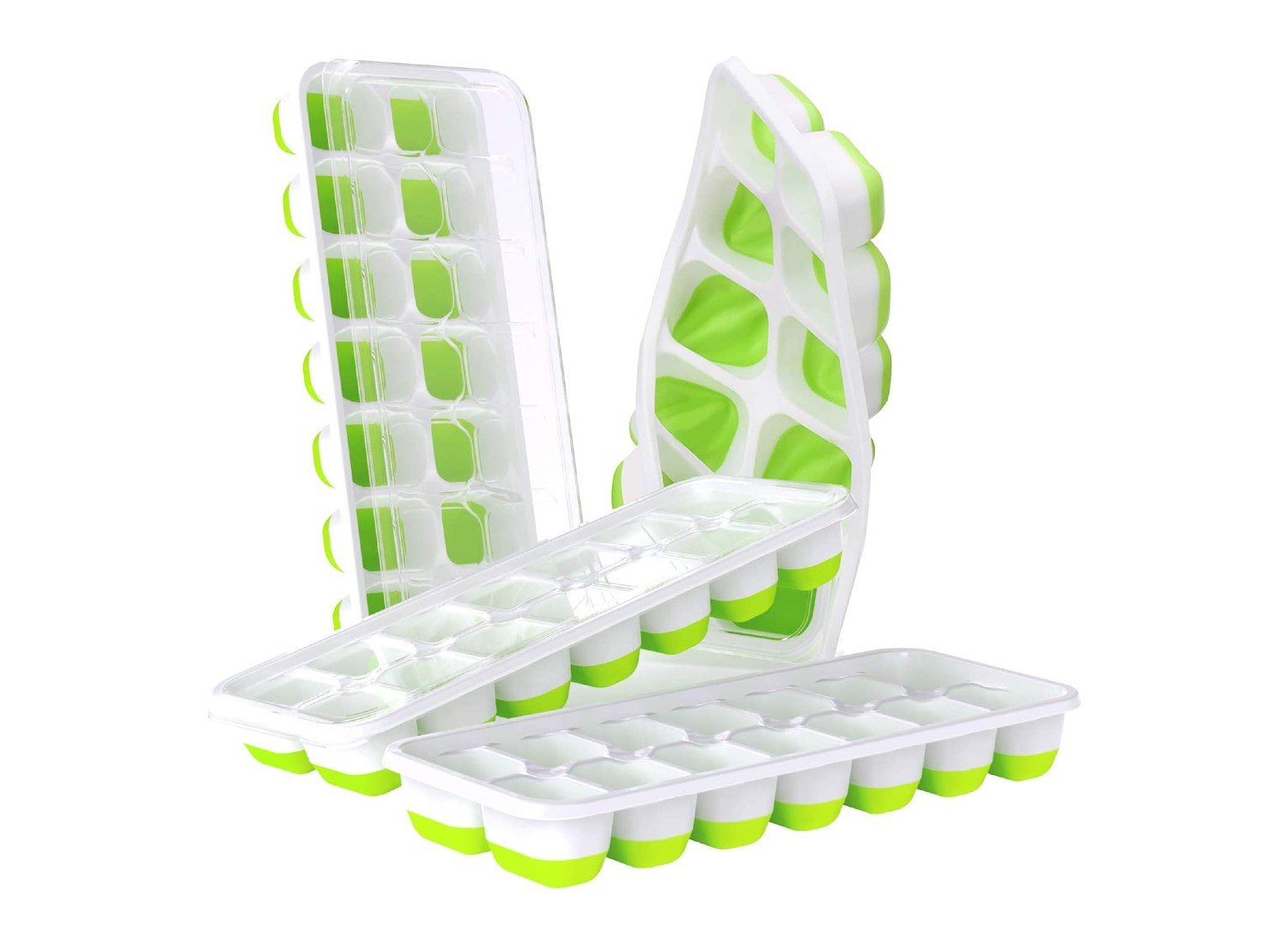 BPA-Free Ice Cube Trays (incl. Non-Plastic Molds)