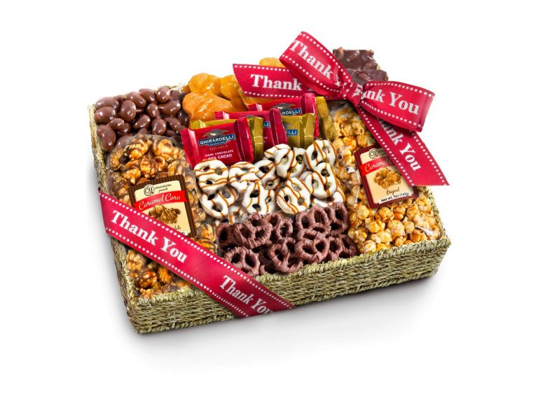 a gift inside thank you gift basket britco