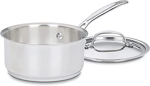 CAROTE 1.5 Qt Sauce Pan with Lid, Small Nonstick Cooking Pot with Cool  Handle, Saucepan with Pour Spout- PFOA FREE