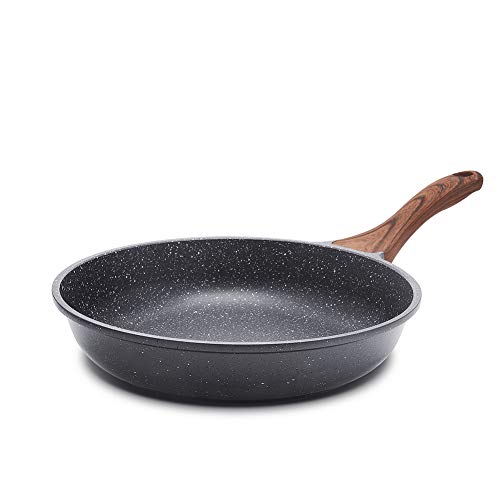 Ecowin 8 Inch Nonstick Frying Pan, Granite Non Stick Skillet Pan