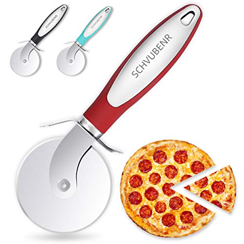New Heavy KitchenAid Professional Empire Red Pizza Cutter Wheel w Finger  Guard
