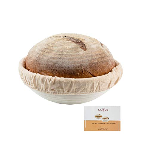 Bread Proofing Baskets, Oval Shaped Dough Proofing Bowls with Liners  Perfect for Professional & Home Sourdough Bread Baking
