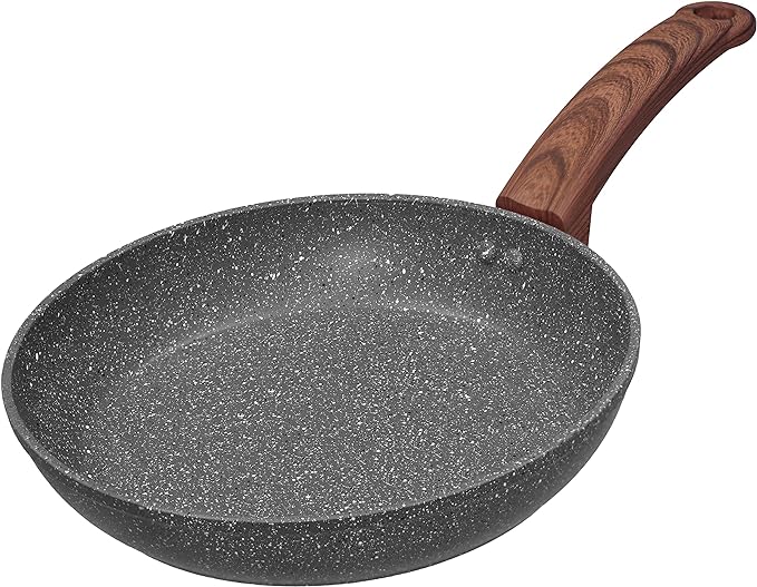 10 Inch Nonstick Frying Pan, Granite Non Stick Skillet Pan, Small Egg Pan  Omelette Pan with Bakelite Handle, Chef's Pans for Cooking, Induction  Compatible, Dishwasher and Oven Safe, PFOA Free 